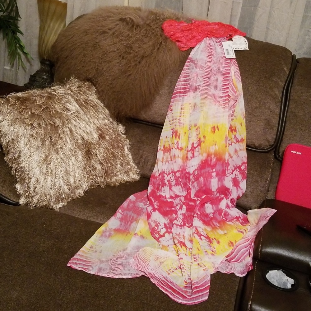 NWT Beach Bunny Southbeach Sunset cover up sz L